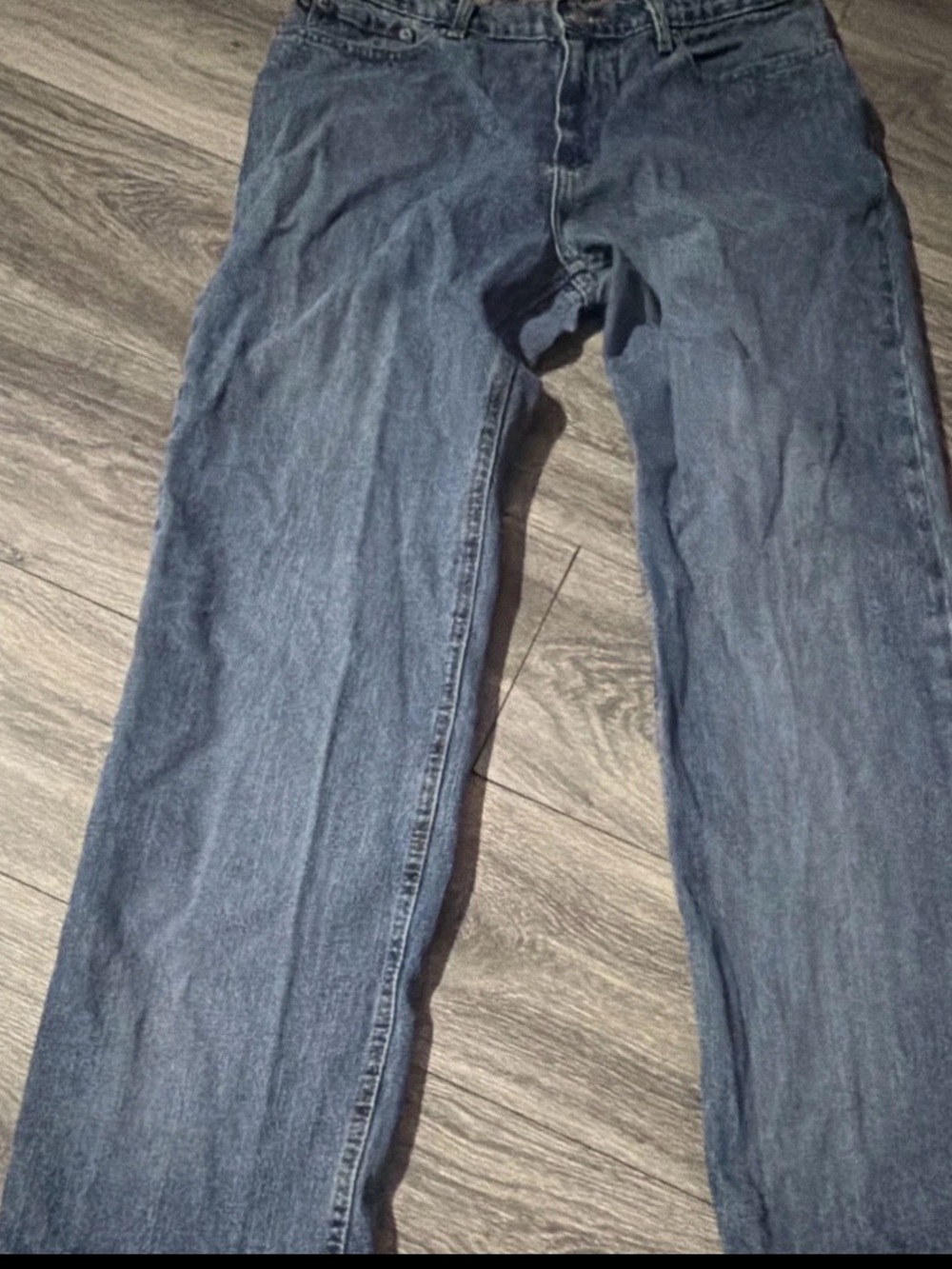 Y2K vintage women’s polo  Blue Denim Jeans